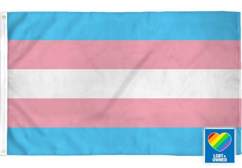 5x8' Transgender Pride Flag - Pride Basics