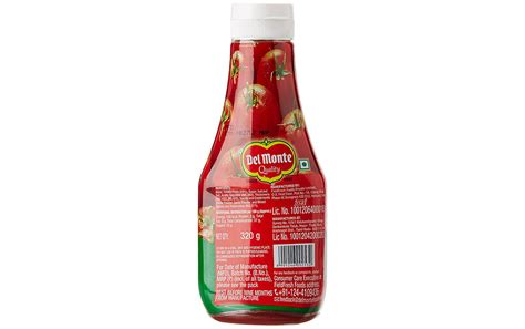 Del Monte Tomato Ketchup Original Blend Reviews Ingredients