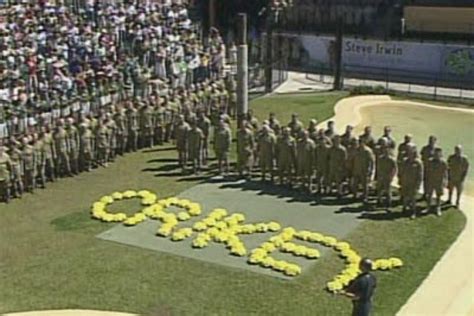 Steve Irwin Funeral | ... packed the Australia Zoo Crocoseum for the ...