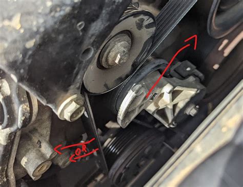 Damaged Serpentine Belt During Installation Rmechanicadvice