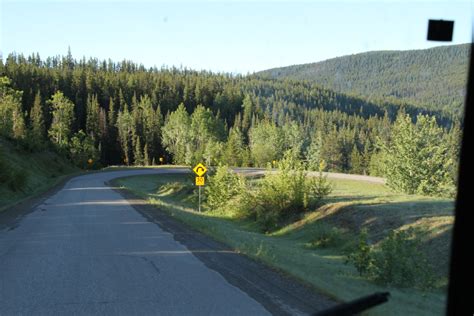 The Back Way Into Tumbler Ridge Highways 671 And 52 From The East