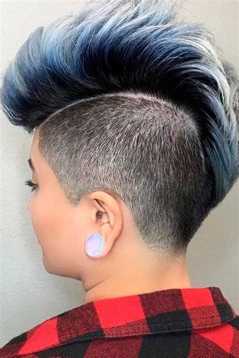 65 Stylish Undercut Women Hair Ideas Half Shaved Head Hairstyle Half