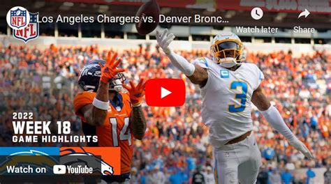 Denver Broncos: Highlights from 31-28 win over Los Angeles Chargers