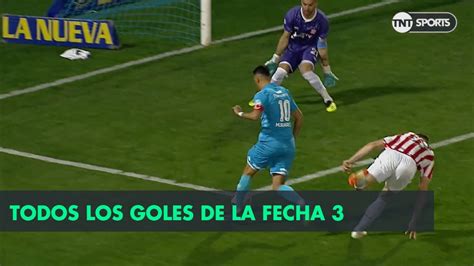 Todos Los Goles De La Fecha 3 Superliga Argentina 20182019 Youtube