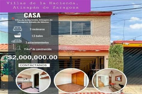 Casa En Villas De La Hacienda Atizap Villas Propiedades