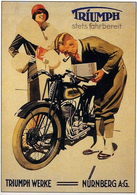 A Ride Through Years Of Motorcycle Advertising Vintage Motorcycle