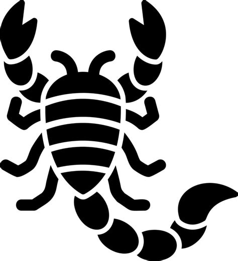 Scorpion Vector Icon 20943833 Vector Art At Vecteezy