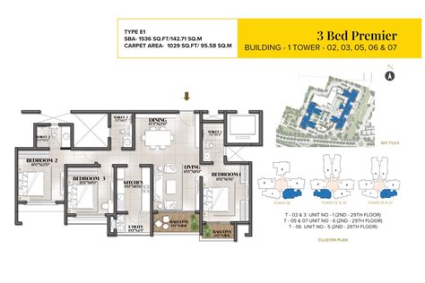 The Prestige City At Sarjapur Road Bangalore Floor Plan