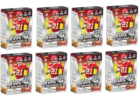 Panini Football Blaster Box 8x Lot 2020 Panini Mosaic