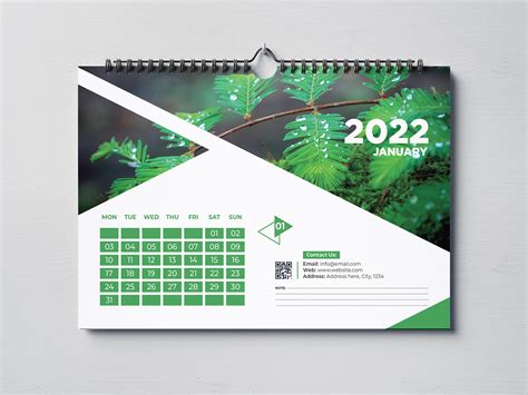 Landscape Calendar Design 2022 on Behance