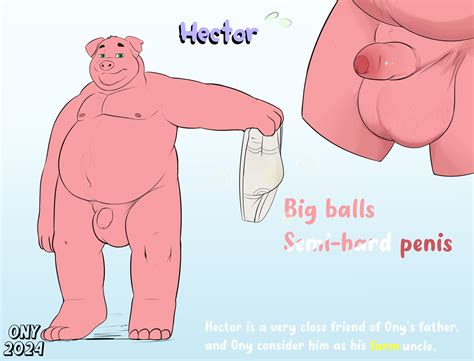 Rule 34 Balls Belly Big Balls Clothing Domestic Pig Genitals Half