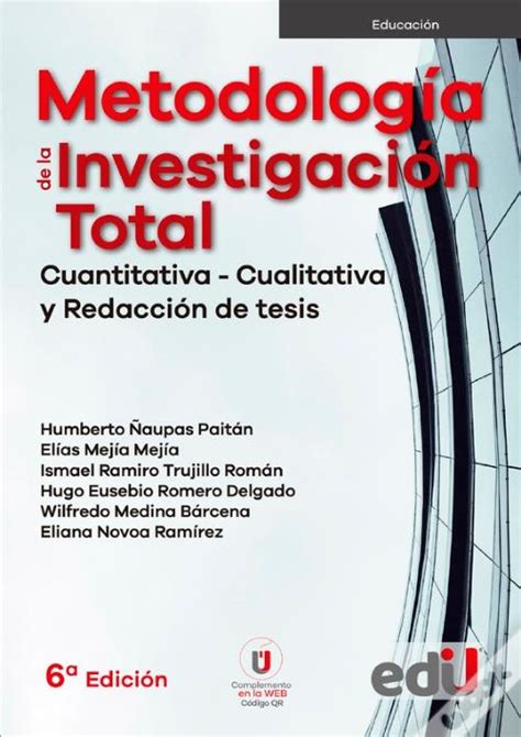 Metodología De La Investigación Total de Eliana Novoa Elías Mejía