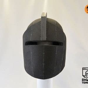 DIY Knight Helmet No6 Template For EVA Foam Crafting Help Book Etsy UK