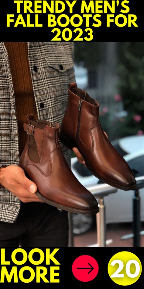 Elevate Your Fall Style Unveiling The Best Mens Boots For Fashionable Outfits Mens Fall