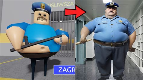 TA GRA POKAZUJE PRAWDZIWE TWARZE BARRY S PRISON RUN W Roblox YouTube