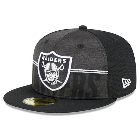 New Era Raiders Training Camp Fifty Fitted Hat Men S Plaza