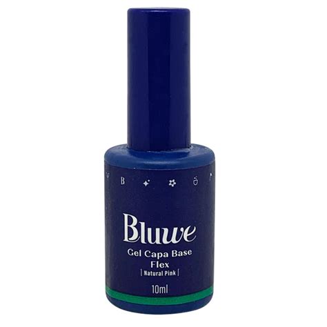 Gel Base Bluwe Capa Base Flex Natural Pink Belezeira Nails