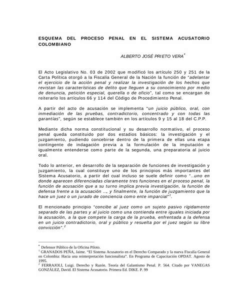 Pdf Esquema Del Proceso Penal En El Sistema Acusatorio Pdf Filept