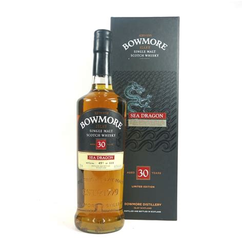 Bowmore 30 Year Old Sea Dragon Whisky Auctioneer