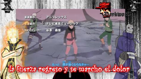 Naruto Shippuden Opening 14 Fandub Latino Tv Size Youtube