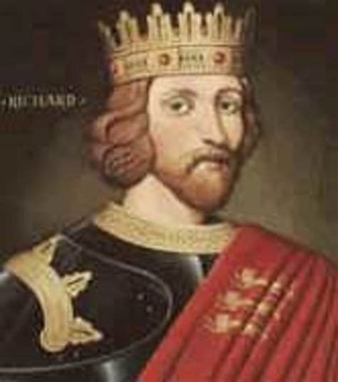 Richard I Richard The Lionheart King Of England 1189 1199