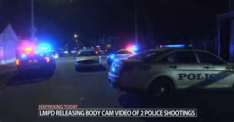 Lmpd To Release Body Cam Footage Of Two Shootings Wdrb Video