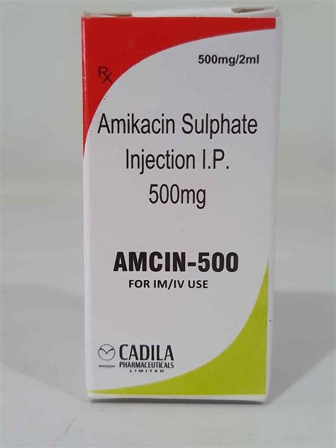 Amcin 500mg Injection Price Uses Side Effects Drugcarts