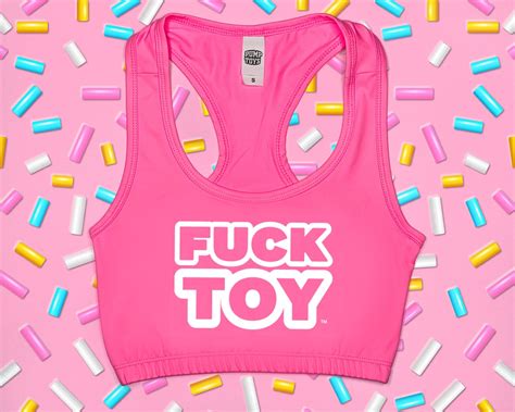 Pink Crop Top Sports Bra Fuck Toy DDLG Clothing BDSM Fetish Clothing Bimbo Doll