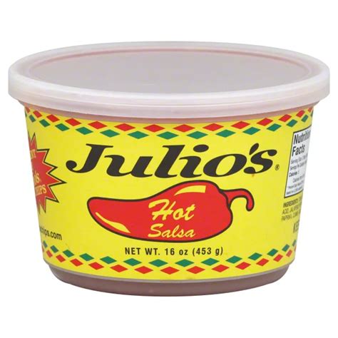 Julio S Fresh Hot Salsa Shop Dip At H E B