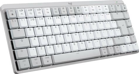Беспроводная клавиатура Logitech MX Mechanical Mini для Mac, серая, США ...