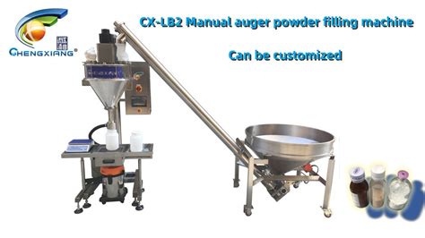 CX LB2 Manual Auger Powder Filling Machine Powder Filling Machine