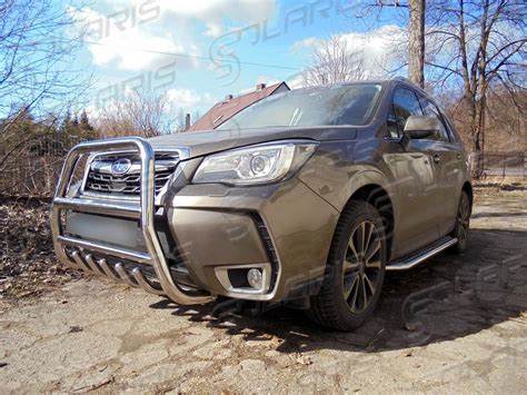 Subaru Forester 2015 Wysokie Orurowanie Z Grillem Orurowanie Samochodu