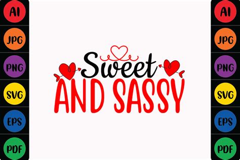 Sweet And Sassy Graphic By Mina Akter · Creative Fabrica