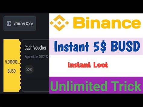 Binance New Offer Today Instant 5 BUSD YouTube