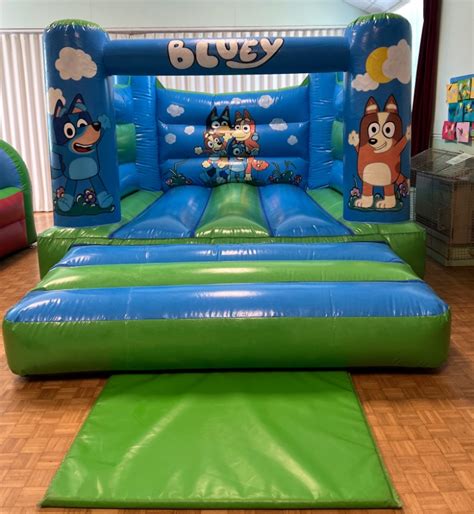 Bluey Bouncy Castle And Hot Tub Hire Based In Gwynedd Wales