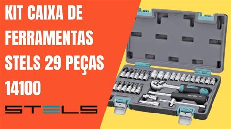 UNBOXING KIT CAIXA DE FERRAMENTAS STELS 29 PEÇAS CÓD 1410055 YouTube