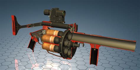 steam world  guns gun disassembly mgl mk  grenade launcher