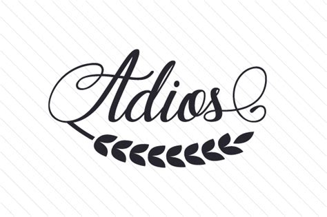 Adios Svg Cut File By Creative Fabrica Crafts · Creative Fabrica