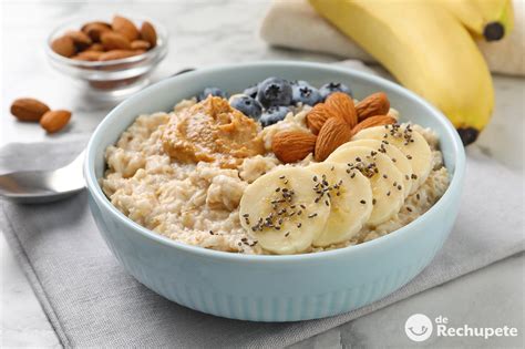 Porridge de avena el desayuno saludable y rápido De Rechupete