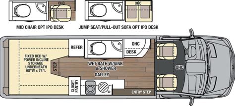 Class B Rv Floor Plans Rv Obsession