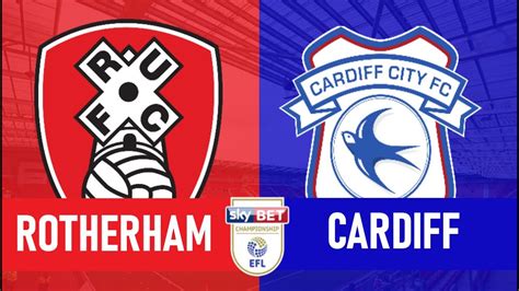 Rotherham United Vs Cardiff City Live Efl Championship Watch