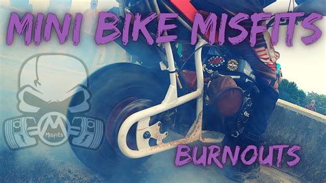 Mini Bike Predator 212cc Burnouts With The Misfits Full Hd Youtube