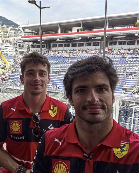 Carlos Sainz Charles Leclerc Montreal Carlos Sainz Ferrari