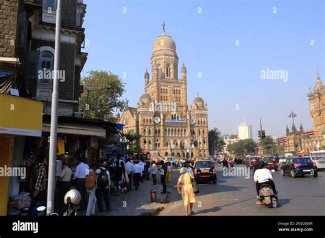 December 21 2022 Mumbai Maharashtra In India Bmc Municipal Building