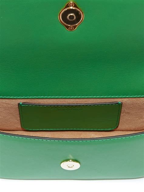 Jw Anderson Anchor Chain Shoulder Bag In Bright Green ModeSens