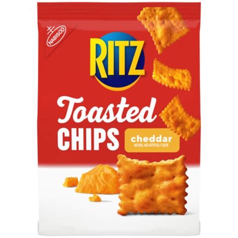 Ritz Toasted Chips Cheddar Crackers 81 Oz Kroger