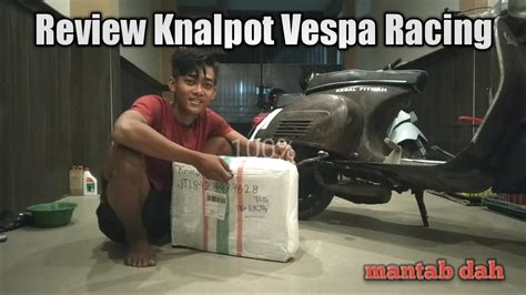 Review Knalpot Vespa Drc Victory Kolong Kiri Beli Lagi Dan Lagi Youtube