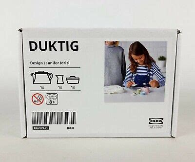 Ikea Duktig Piece Tea Playset Mixed Colors Milk Pircher Teacup Sugar