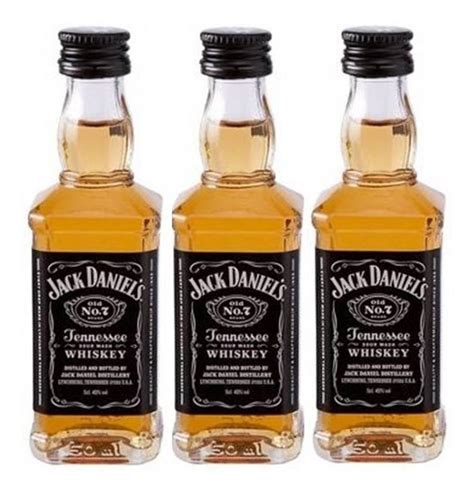 Miniatura Mini Whisky Jack Daniel S Ml Unidades Frete Gr Tis