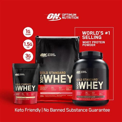 Optimum Nutrition Gold Standard Whey Protein Lbs Lazada Ph